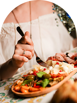 Plateau antipasti restaurant italien Rambouillet