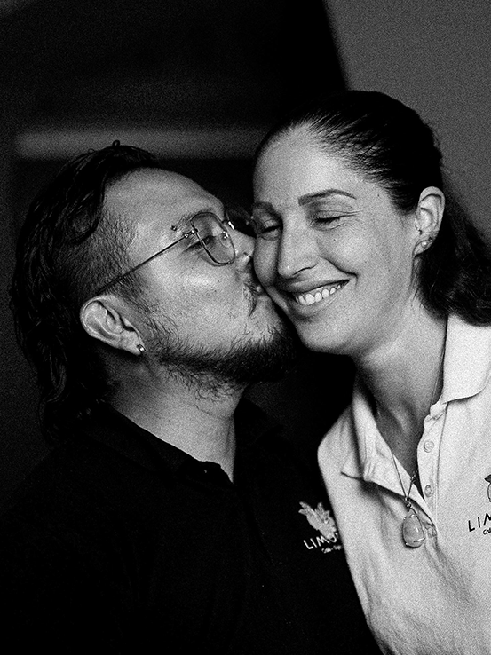 Couple restaurateur Limonaia rambouillet
